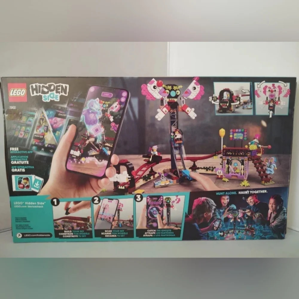 Lego Hidden Side 70432 Haunted Fairground NWT Building Toy Set - Picture 2 of 3